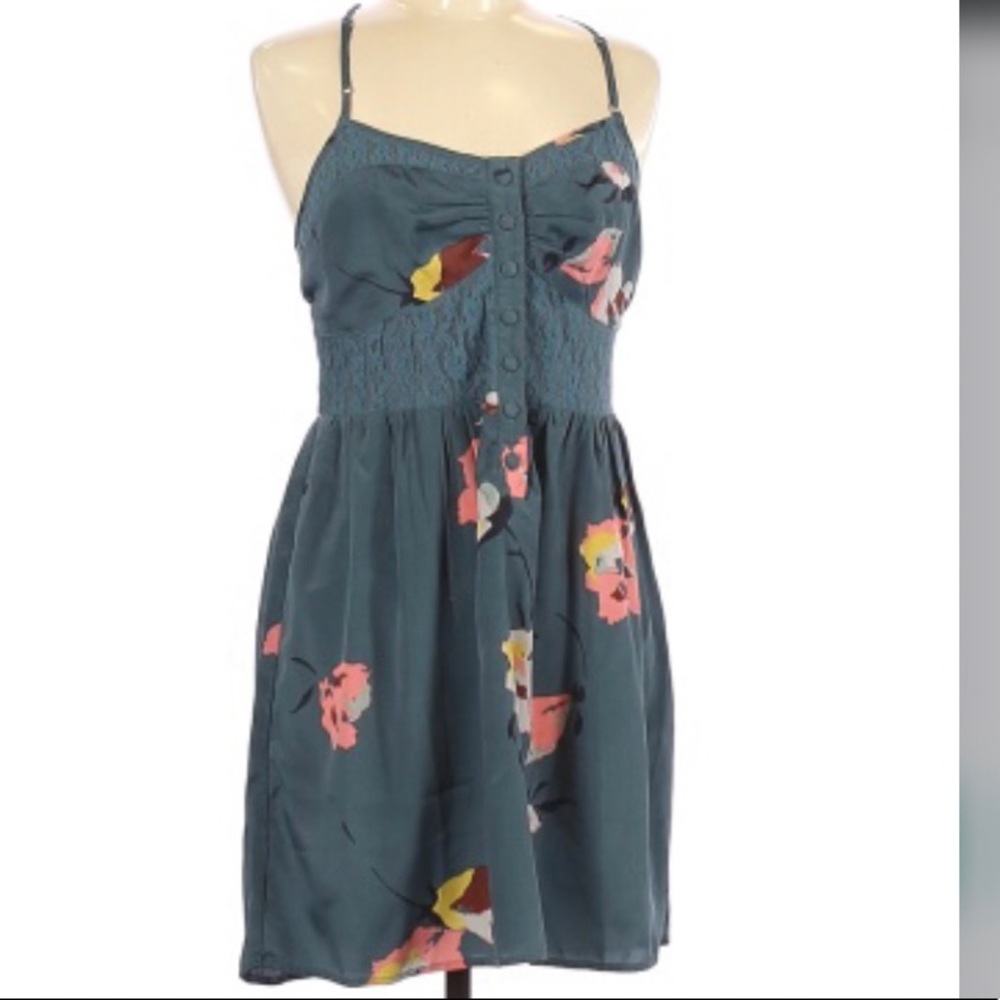 Kimchi Blue teal dress